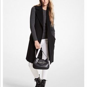 Michael Kors Wool Blend Wrap Vest